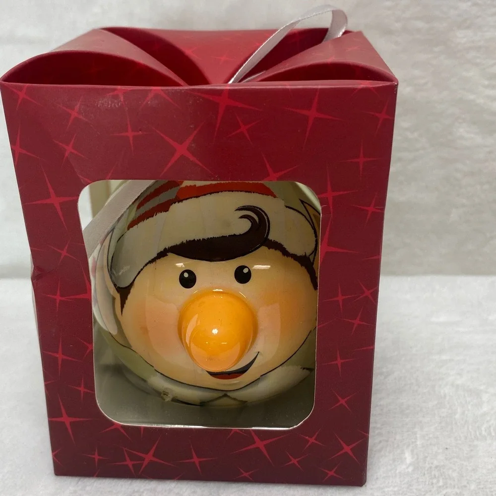 Twinkling‎ Treasures Blinking Elf Christmas Ornament Lighted Festive Holiday